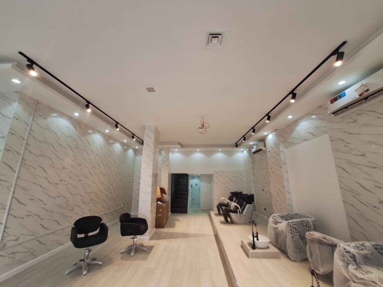 Plumbing Services Commercial Salon Fitout Wash Basins in Qatar - Rahman Maintenance Qatar