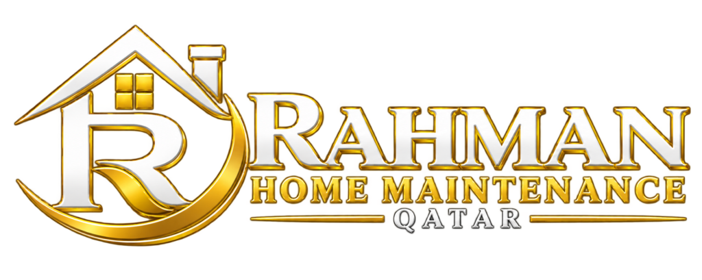 Rahman Home Maintenance Qatar Logo White